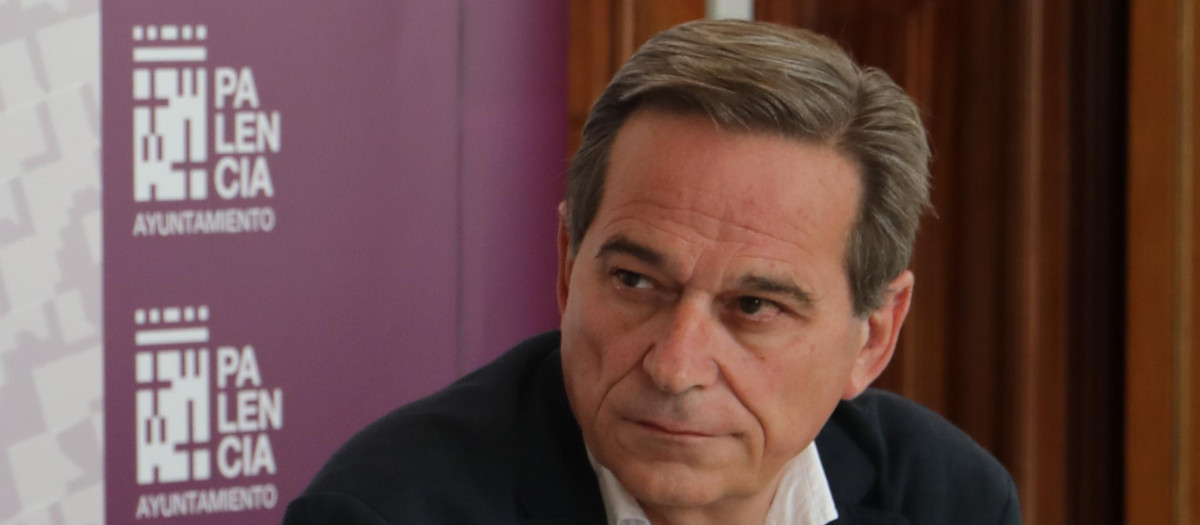 La exconcejal de Vox Sonia Lalanda y el único edil del partido en Palencia, Emilio Polo