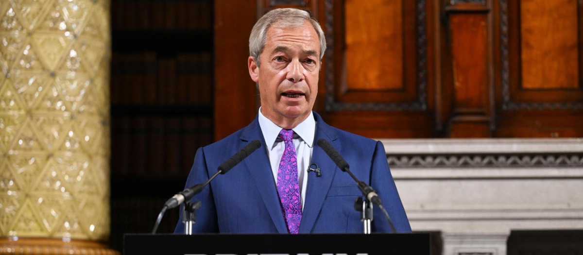 Nigel Farage, líder de Reform UK