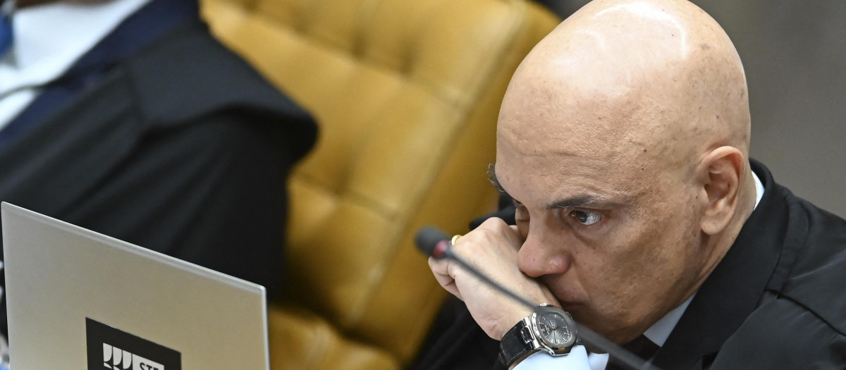 El magistrado brasileño Alexandre de Moraes