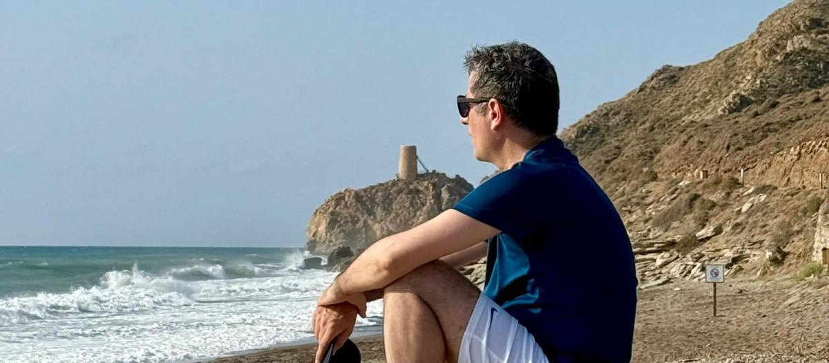 Félix Bolaños, en Mojácar