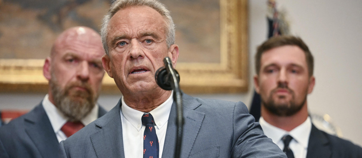 El secretario de Salud de Estados Unidos, Robert Kennedy Jr.