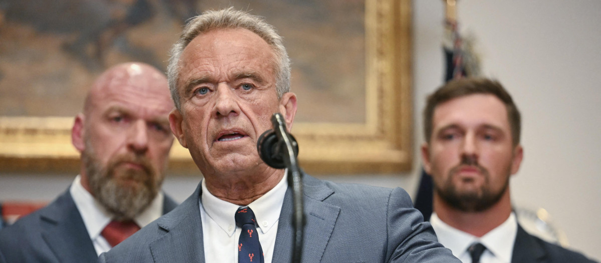 El secretario de Salud de Estados Unidos, Robert Kennedy Jr.