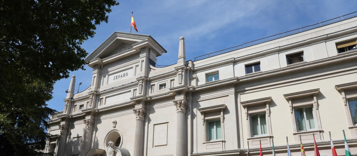 Fachada exterior del Palacio del Senado en Madrid

Marta Fernández / Europa Press
25 septiembre 2019, Senado, 
25/9/2019