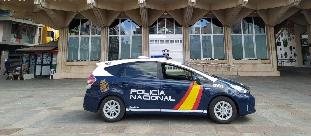 Coche de la Policía Nacional en una foto de archivo