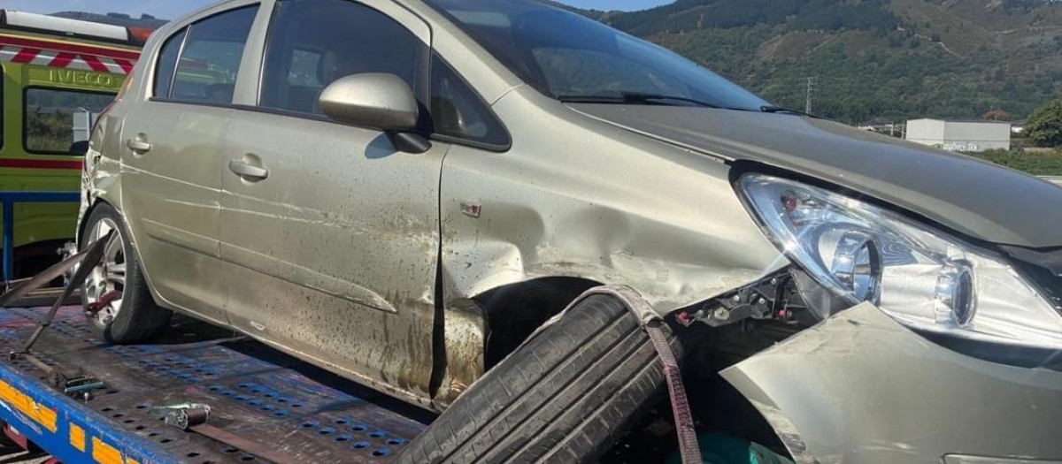 Investigado un menor de 15 años por robar un vehículo y provocar un accidente drogado en Ponferrada (León)