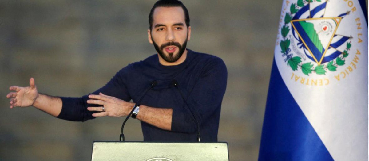 Nayib Bukele, presidente de El Salvador
