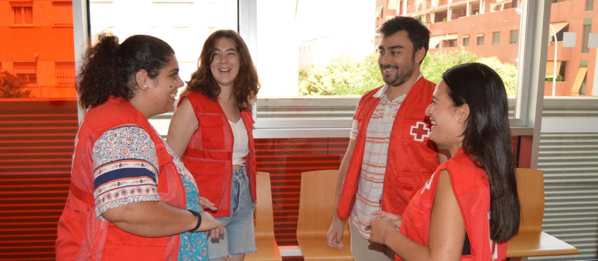 Voluntariado joven de Cruz Roja