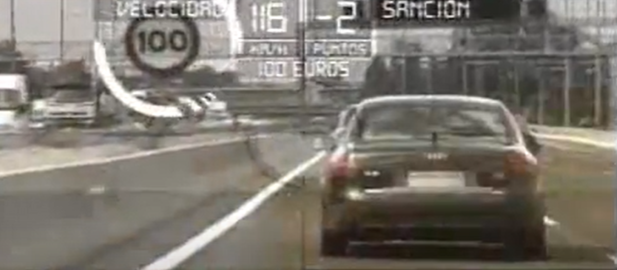 Un equipo de Antena 3 denunció las infracciones del coche de Pere Navarro