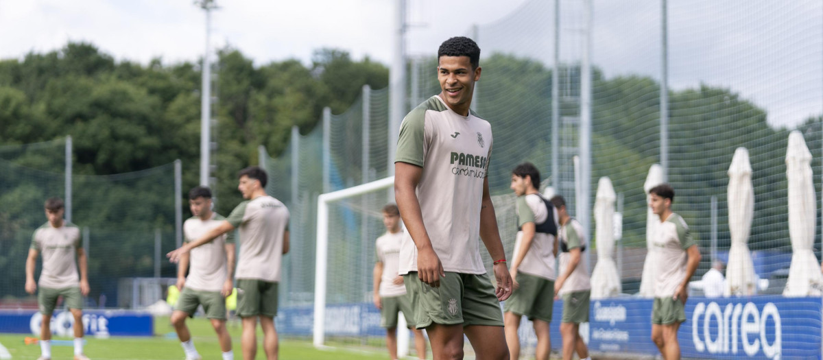 Imagen de archivo del entrenamiento del Villarreal CF durante la pretemporada