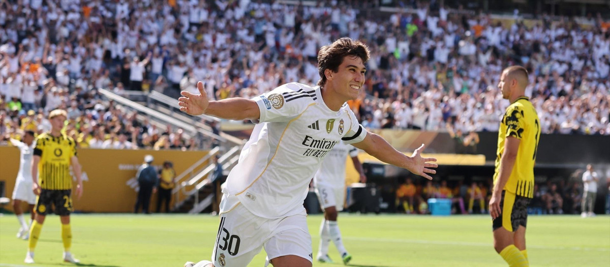 Gonzalo García quiere convertirse en el ariete de referencia del Real Madrid