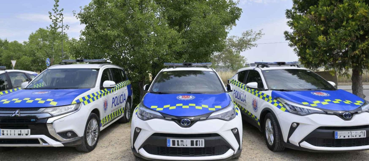 Coches de Policía Local de San Sebastián de los Reyes