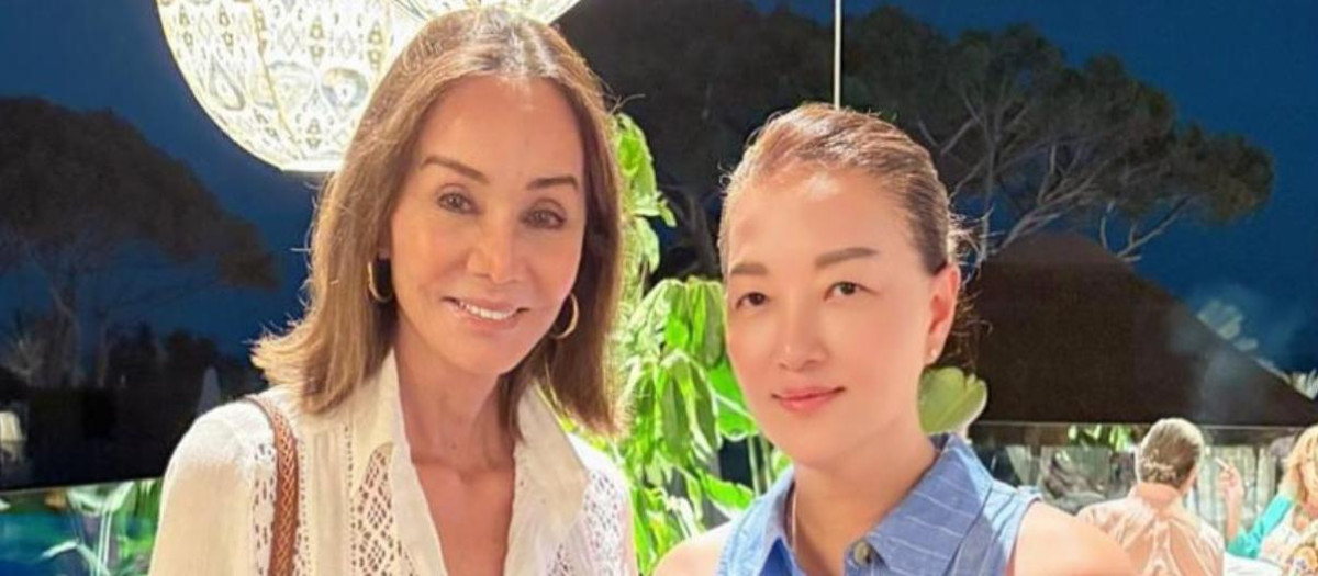 Isabel Preysler y María Libao