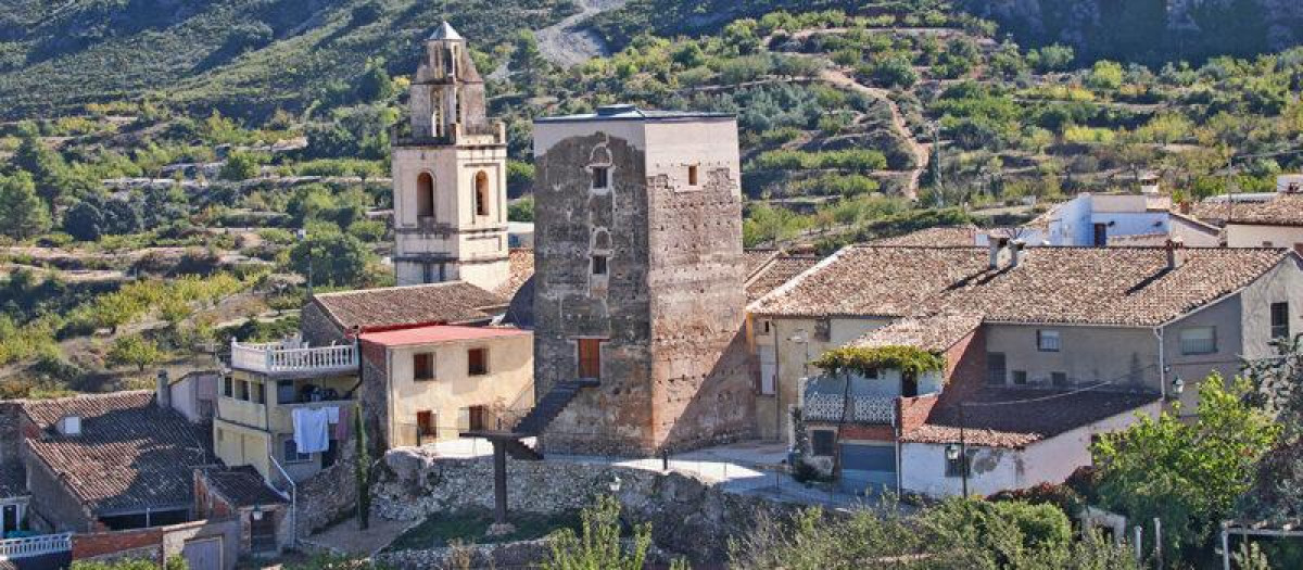 Imagen de archivo de vista general de Almudaina, en Alicante