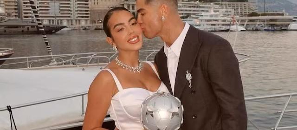 Georgina Rodríguez y Cristiano Ronaldo