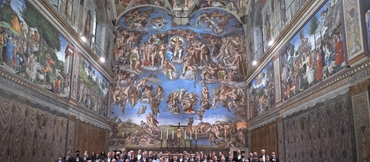 Fresco 'El Juicio Final', de Miguel Ángel