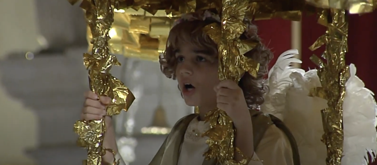 Imagen de archivo de la celebración del Misteri d'Elx