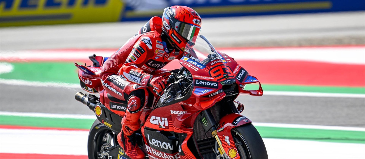 Marc Márquez, durante el GP de Austria