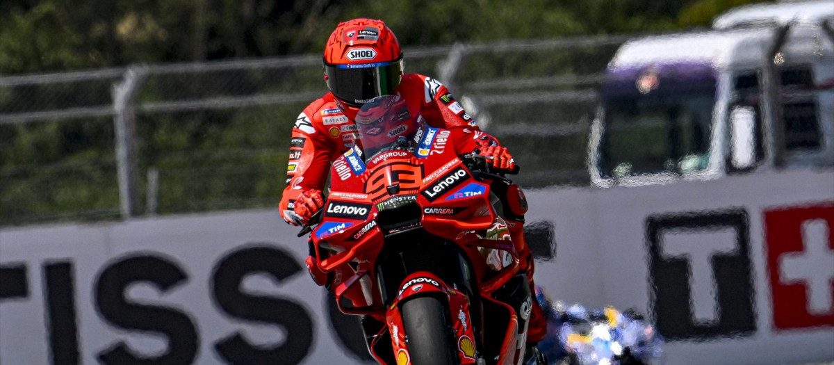 Marc Márquez en el Gran Premio de Austria