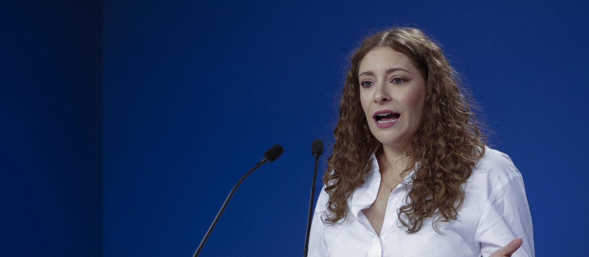 La portavoz del PP en el Congreso, Ester Muñoz