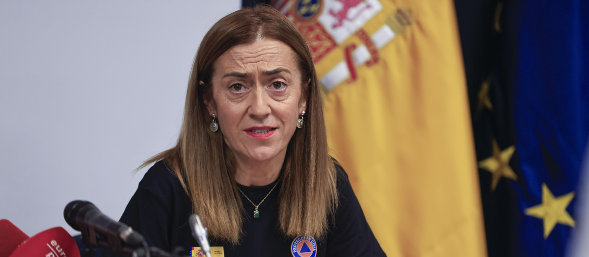La directora general de Protección Civil, Virginia Barcones