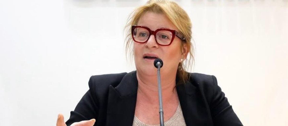 Imagen de la secretaria general del PP en la provincia de Alicante, Ana Serna
