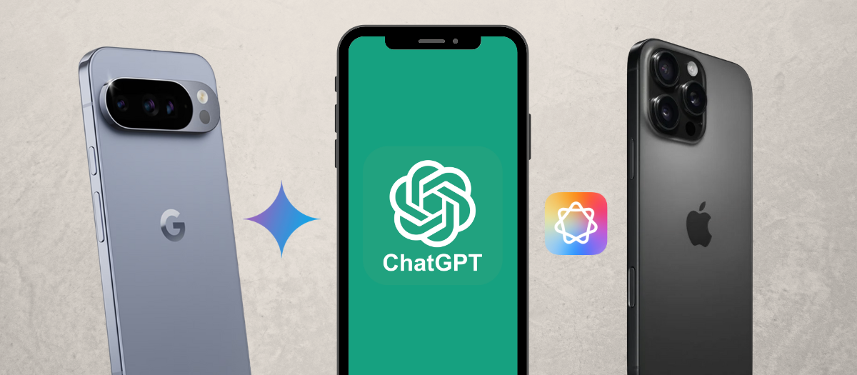 Gemini, Apple Intelligence y ChatGPT