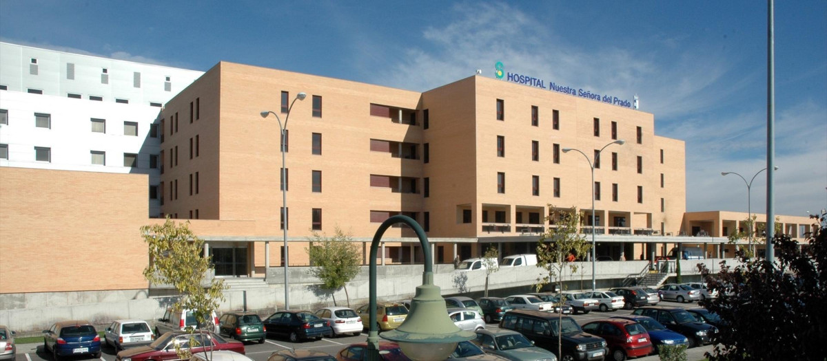 (Foto de ARCHIVO)
Hospital Nuestra Señora del Prado de Talavera de la Reina.

REMITIDA / HANDOUT por SESCAM
Fotografía remitida a medios de comunicación exclusivamente para ilustrar la noticia a la que hace referencia la imagen, y citando la procedencia de la imagen en la firma
01/1/2024