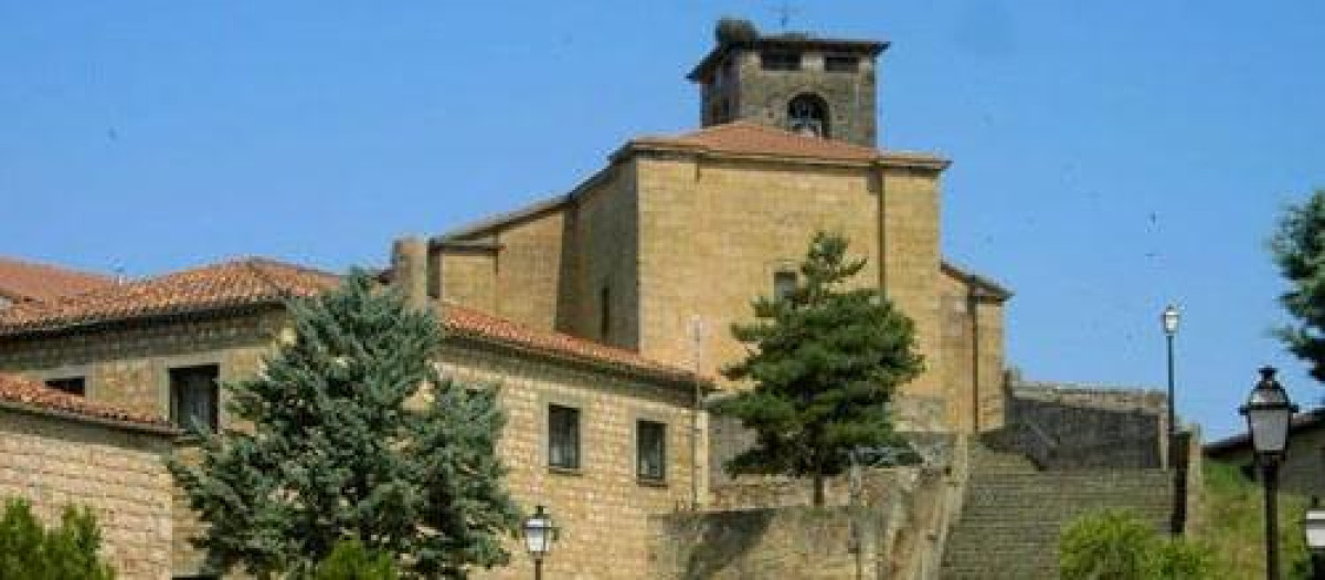 Iglesia de Santa Eulalia, en Palacios de la Sierra (Burgos)