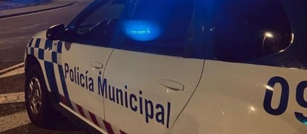 Un vehículo de la Policía Municipal de Valladolid
