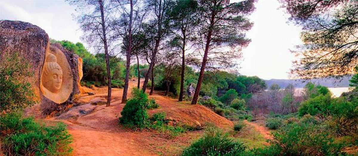 Ruta de las Caras, en Cuenca.