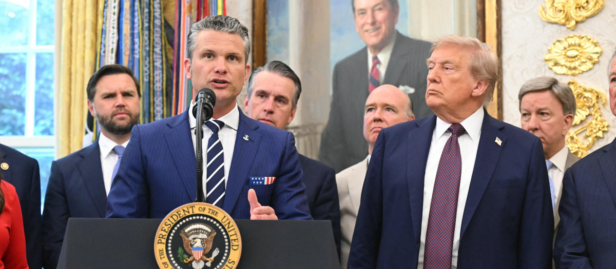 Trump anuncia que el Departamento de Defensa, también pasará a llamarse «Departamento de Guerra»