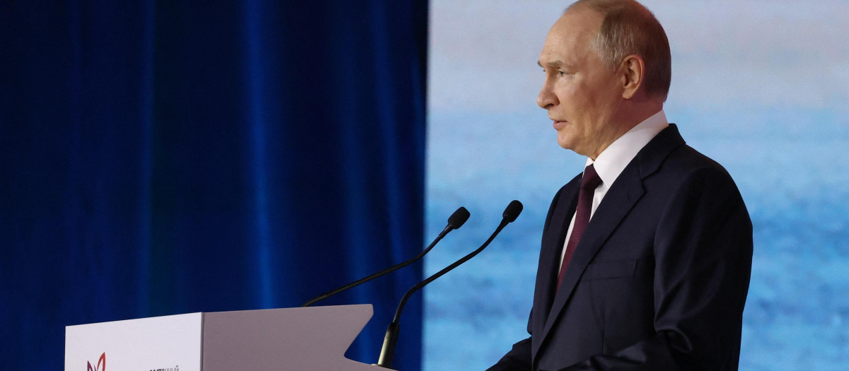 Vladimir Putin en el Foro Económico Oriental en Vladivostok