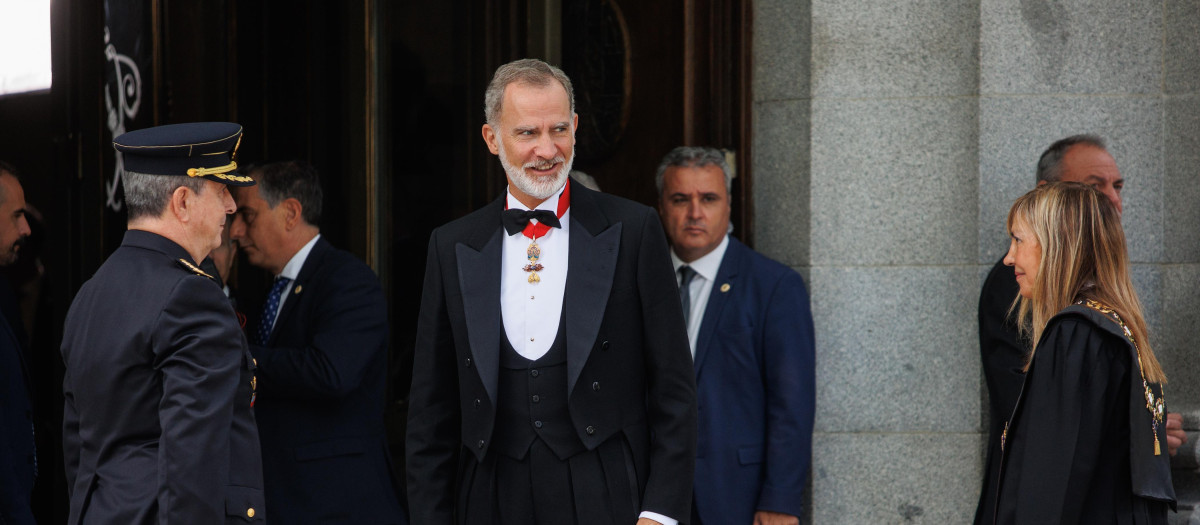 El Rey Felipe VI en la apertura del Año Judicial