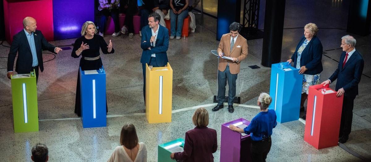 Imagen del debate electoral celebrado este 2 de septiembre