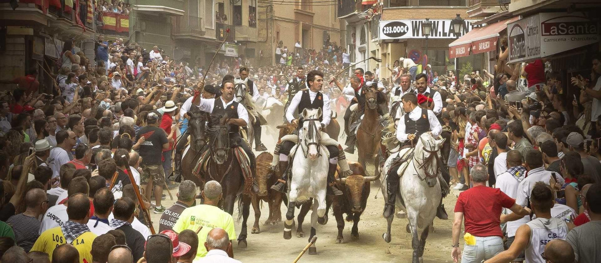 Imagen de archivo de la Entrada de Toros y Caballos de Segorbe.