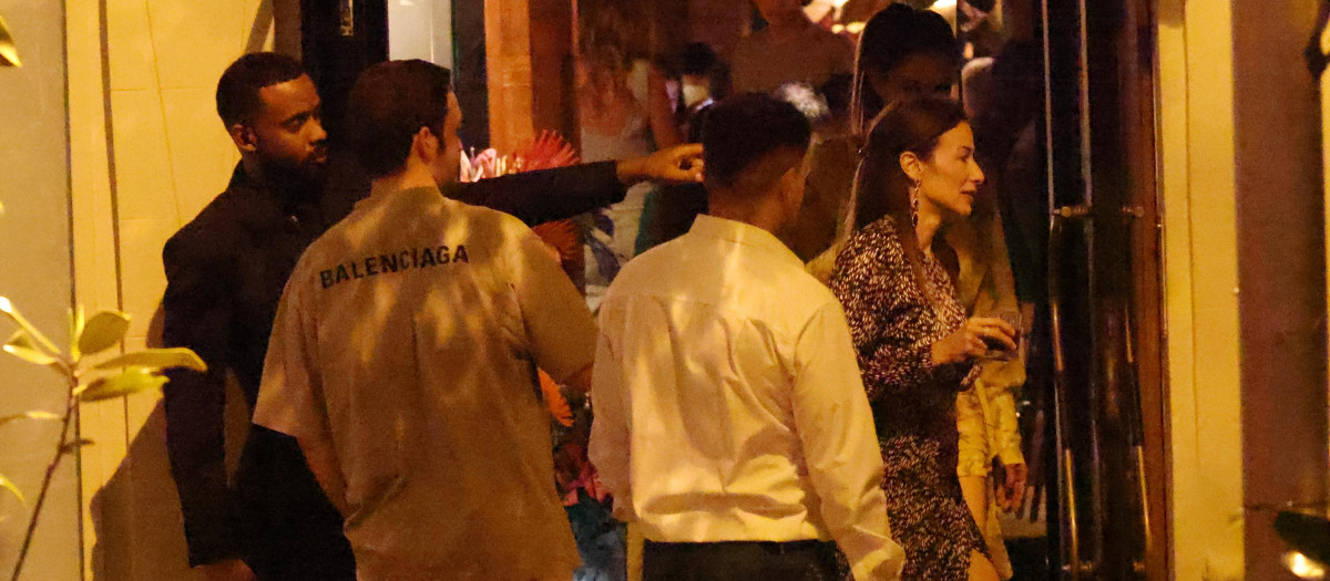 Felipe Juan Froilan de Marichalar at " Amazonico " restaurant  in Madrid 30 May 2024