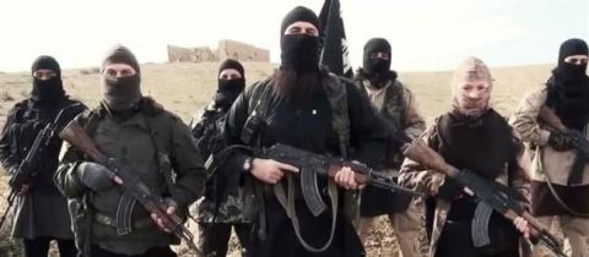 Imagen de un grupo yihadista en Siria