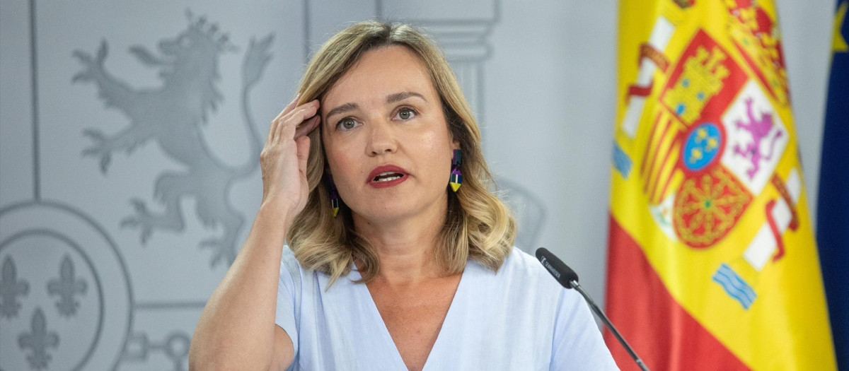 La ministra de Educación, Formación Profesional y Deporte y portavoz del Gobierno, Pilar Alegría