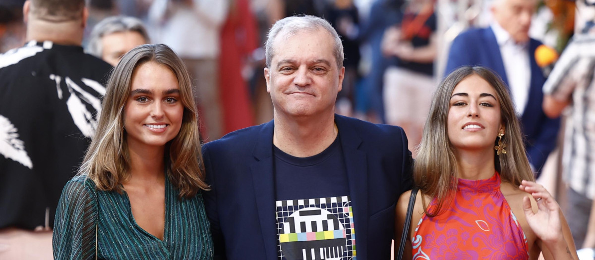 Ramón García at photocall for the closing ceremony of the 17 edition of FesTVal 2025, Vitoria Television Festival 2025  in Vitoria, on Saturday 6  September 2025.