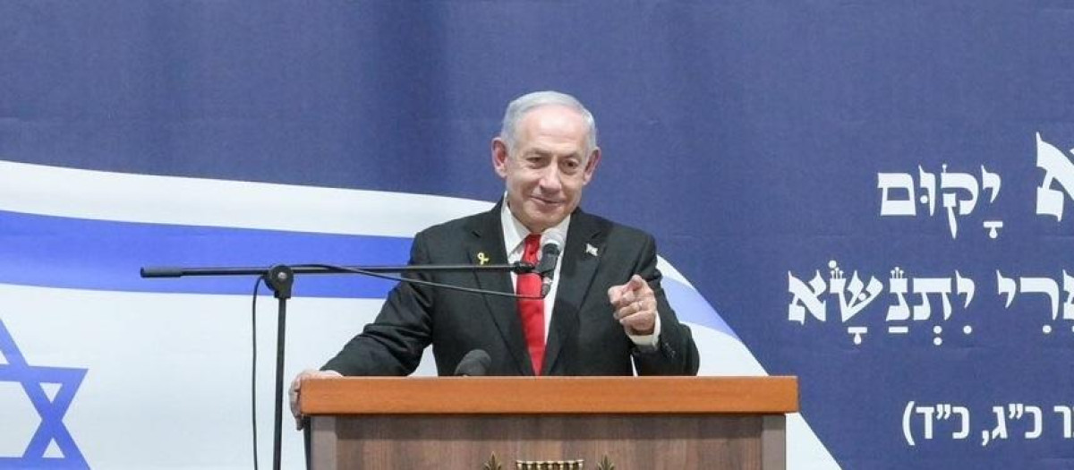 El primer ministro israelí, Benjamin Netanyahu