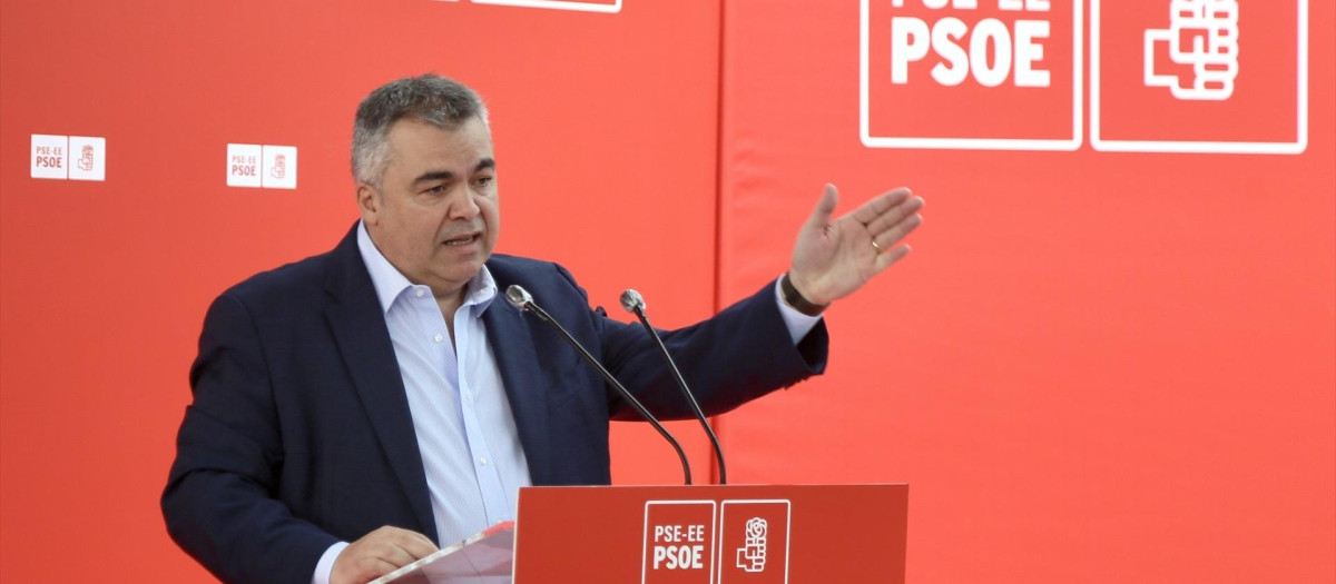 El secretario de Organización del PSOE, Santos Cerdán