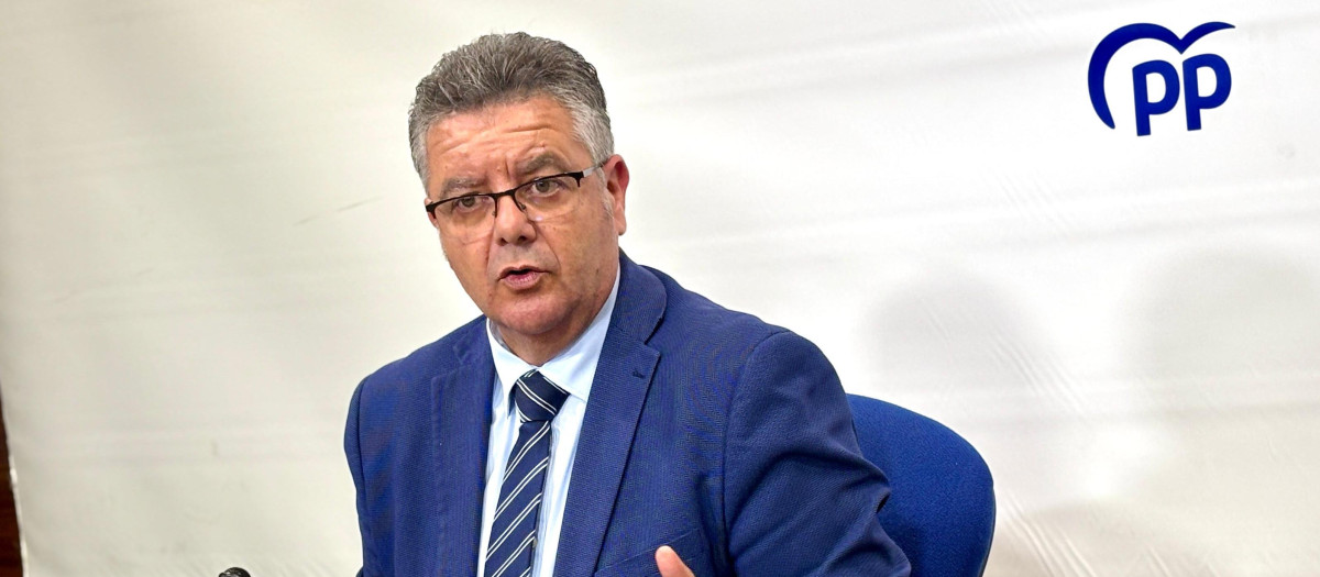 El diputado regional del PP en las Cortes, Juan Antonio Moreno