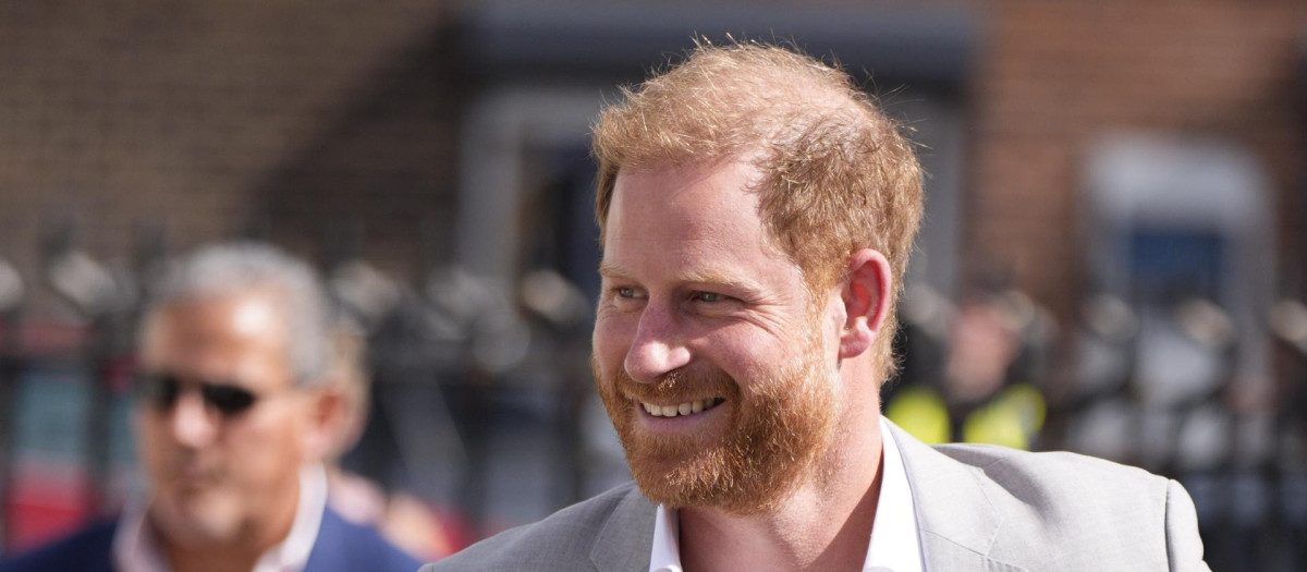 El Príncipe Harry en Londres