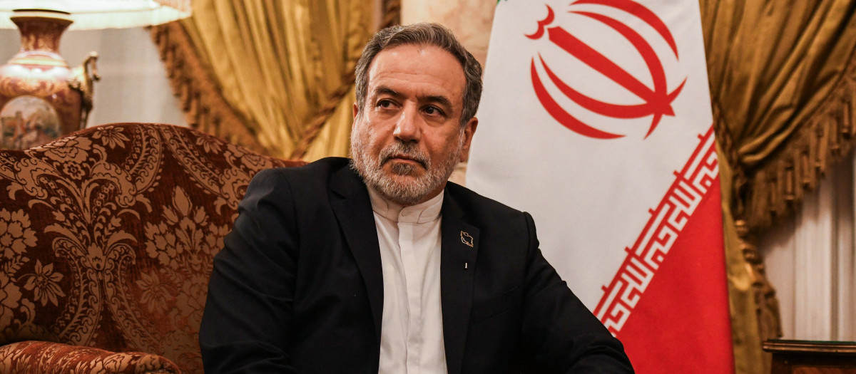 El ministro iraní de Exteriores, Abás Araqchí, en Egipto