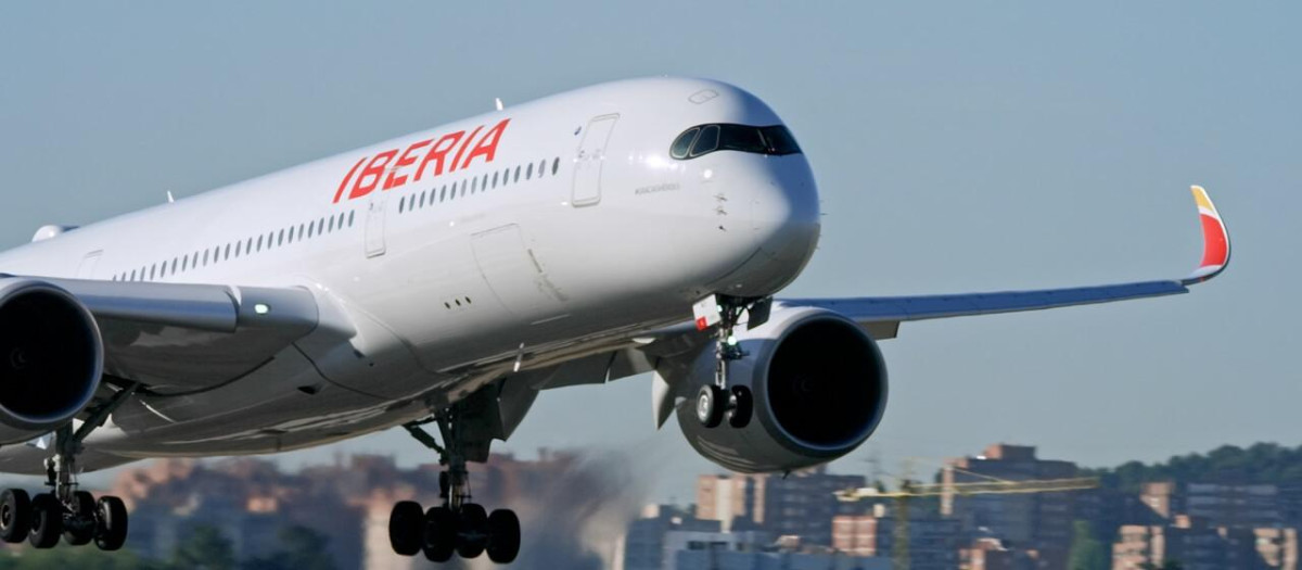 Un A350 de Iberia realiza el vuelo directo más largo desde España.