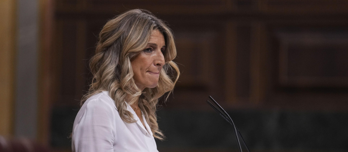 La vicepresidenta tercera y ministra de Trabajo, Yolanda Díaz