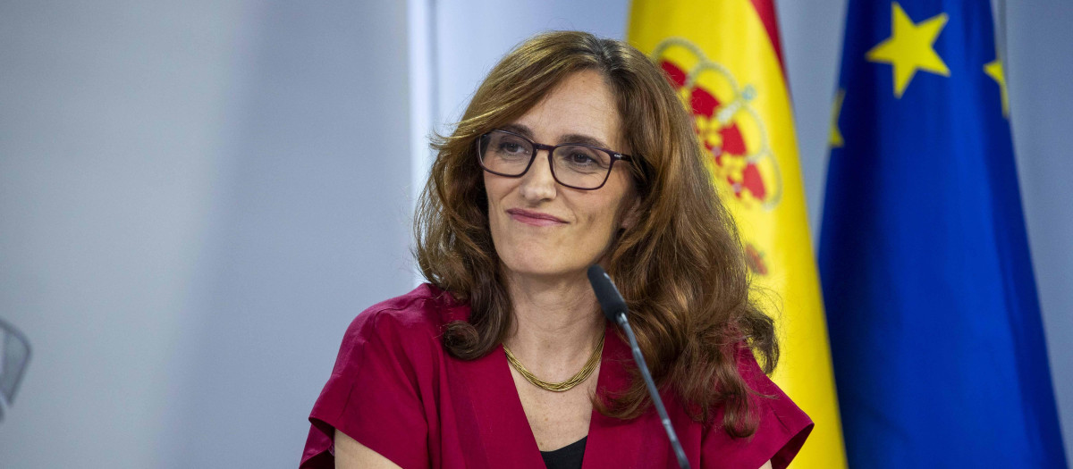 Mónica García, ministra de Sanidad