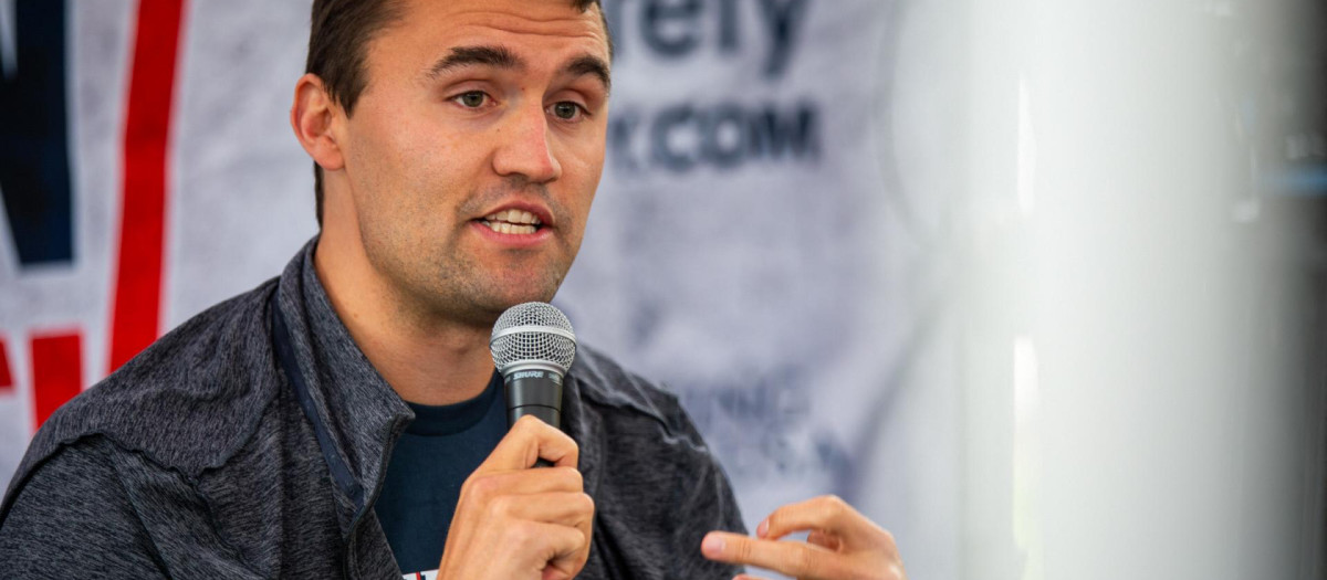 Charlie Kirk, asesinado el miércoles, en una imagen del pasado marzo