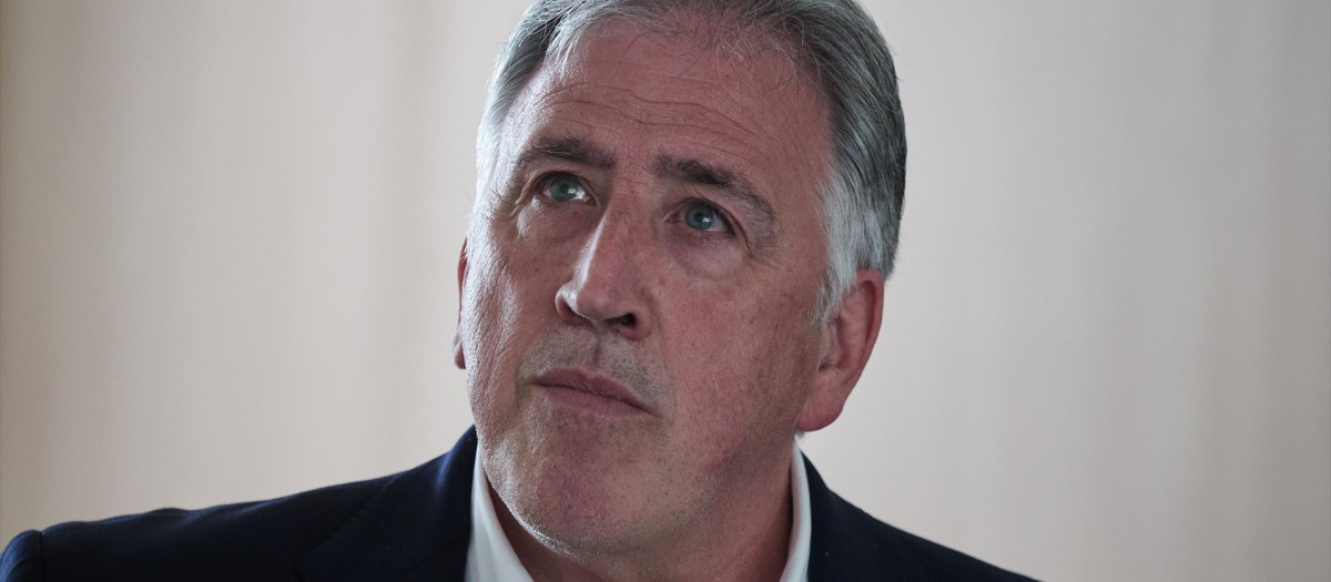 El alcalde de Pamplona, Joseba Asiron, de EH Bildu