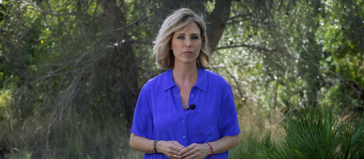 Imagen de la presentadora José Sáez.